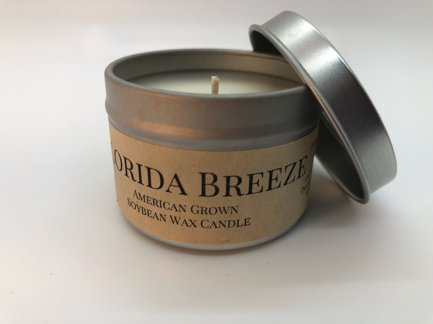 Florida Breeze Soy Candle | 2 oz Travel Tin