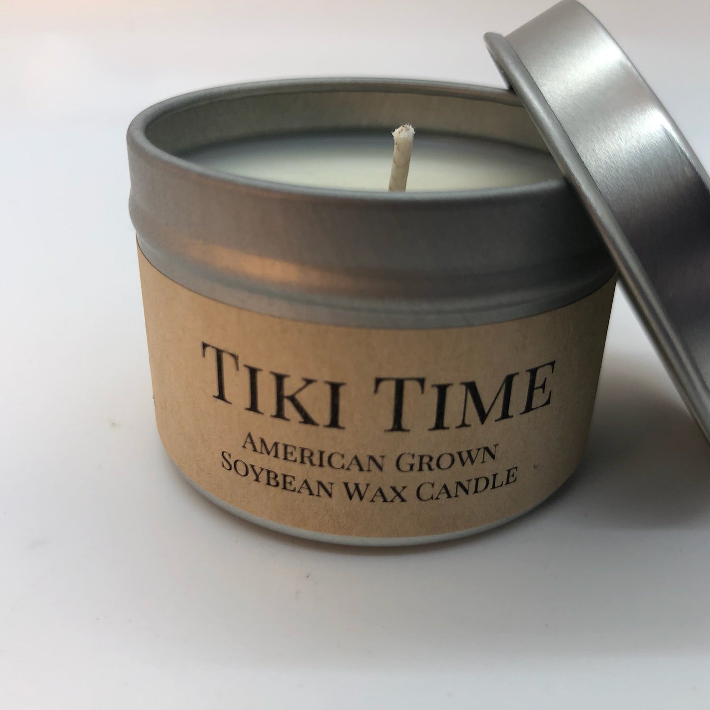 Tiki Time Soy Candle | 2 oz Travel Tin