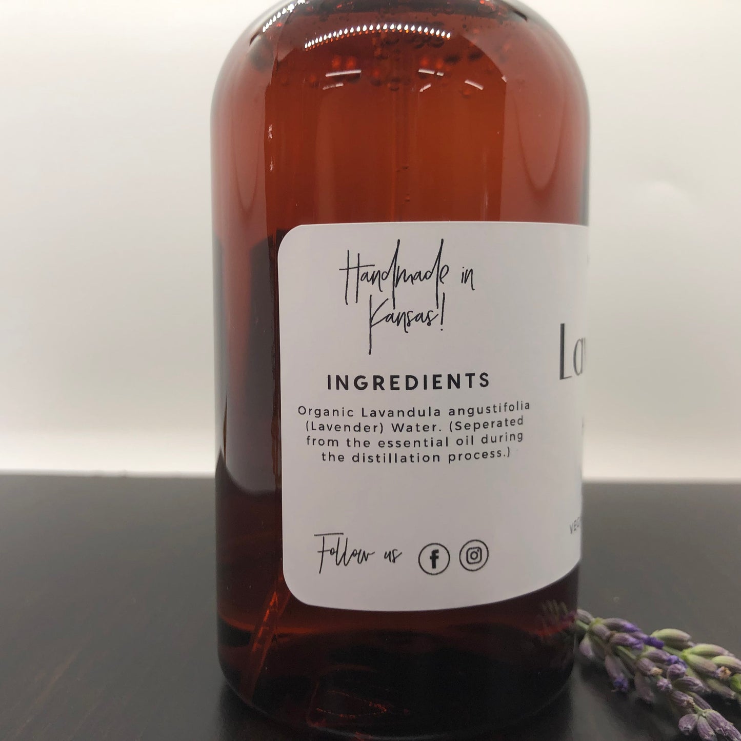 Lavender Hydrosol - 8 oz (Prairie Lavender)