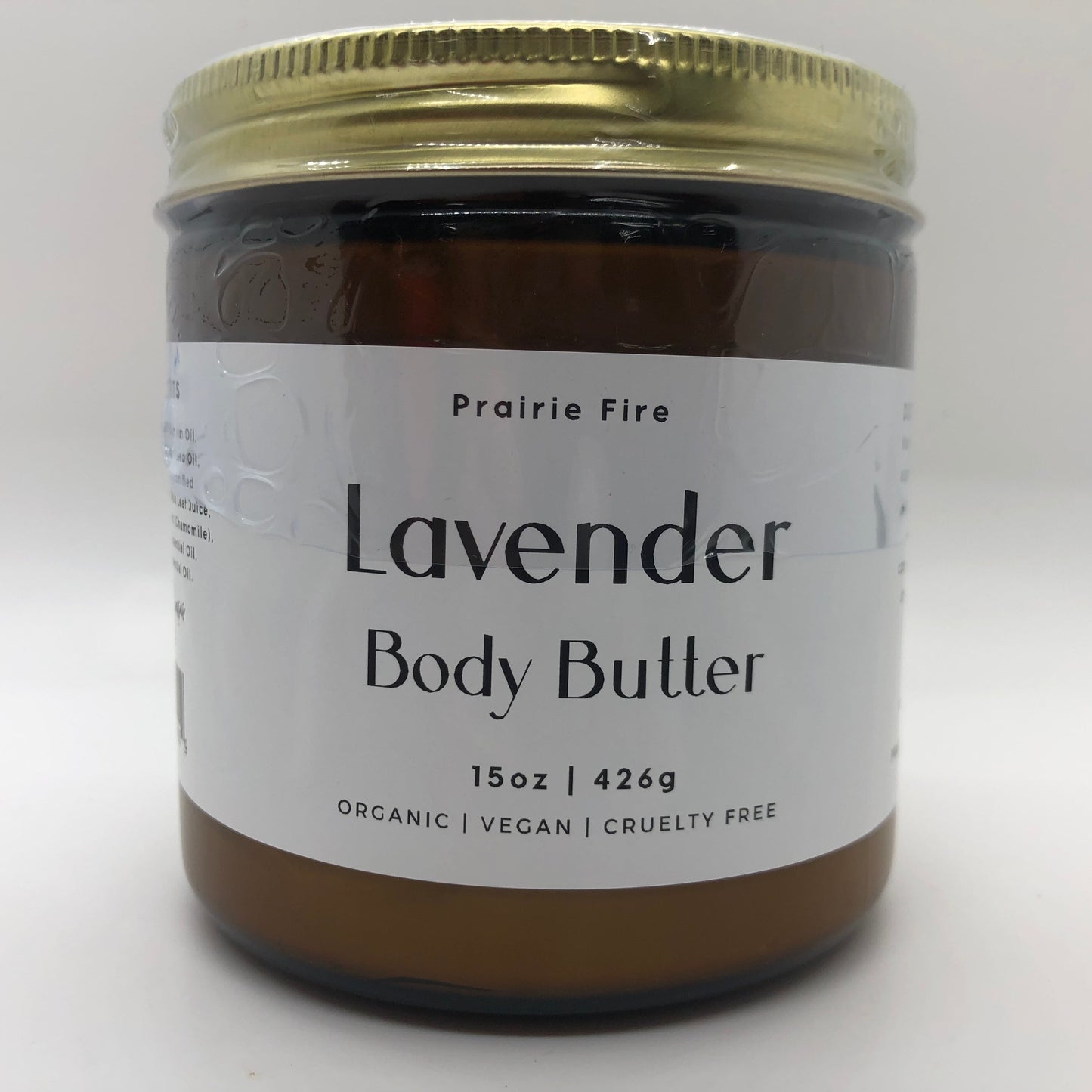 Lavender Body Butter - 15 oz (Prairie Lavender)