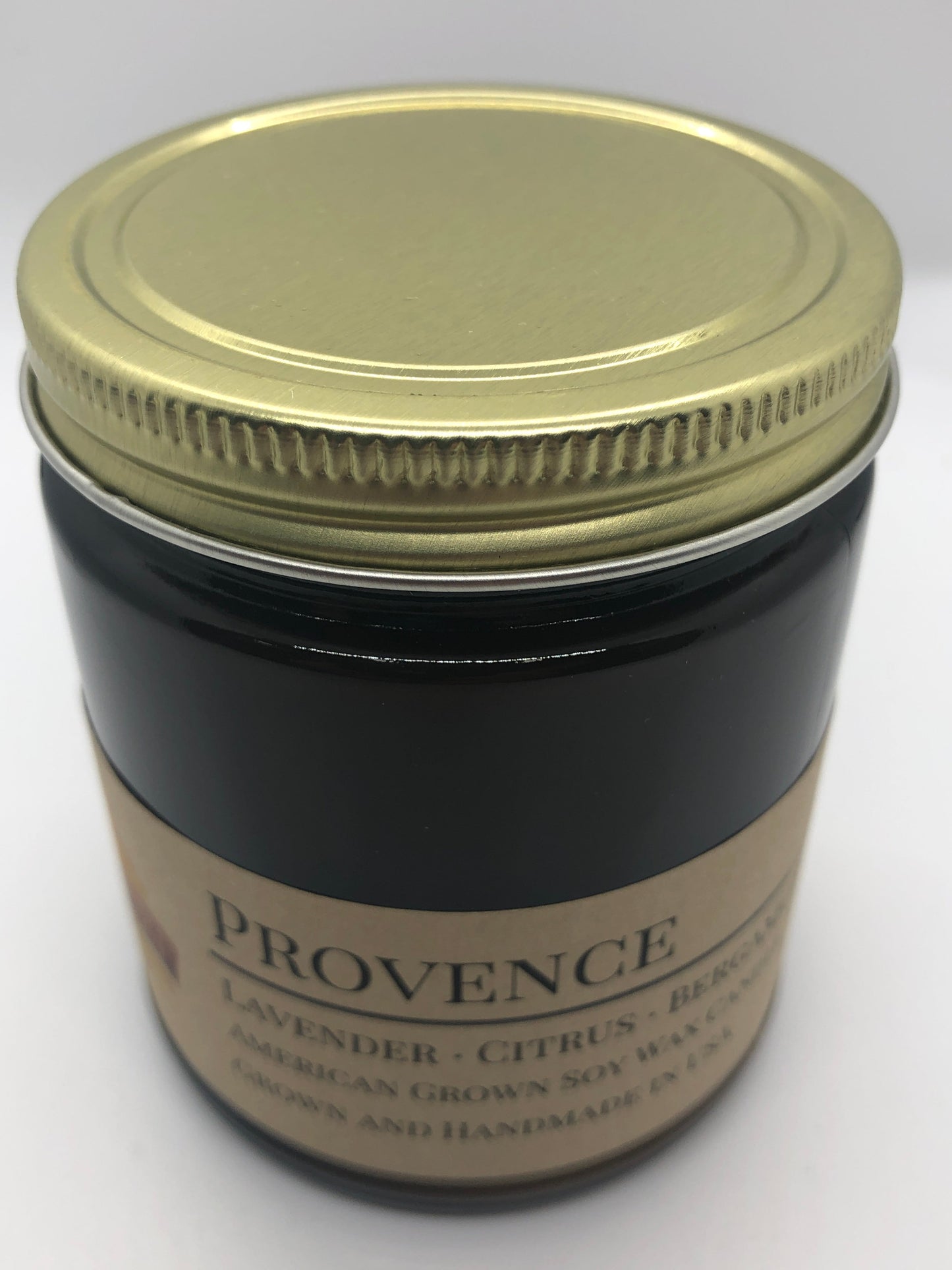Provence Soy Candle | 9 oz Amber Apothecary Jar