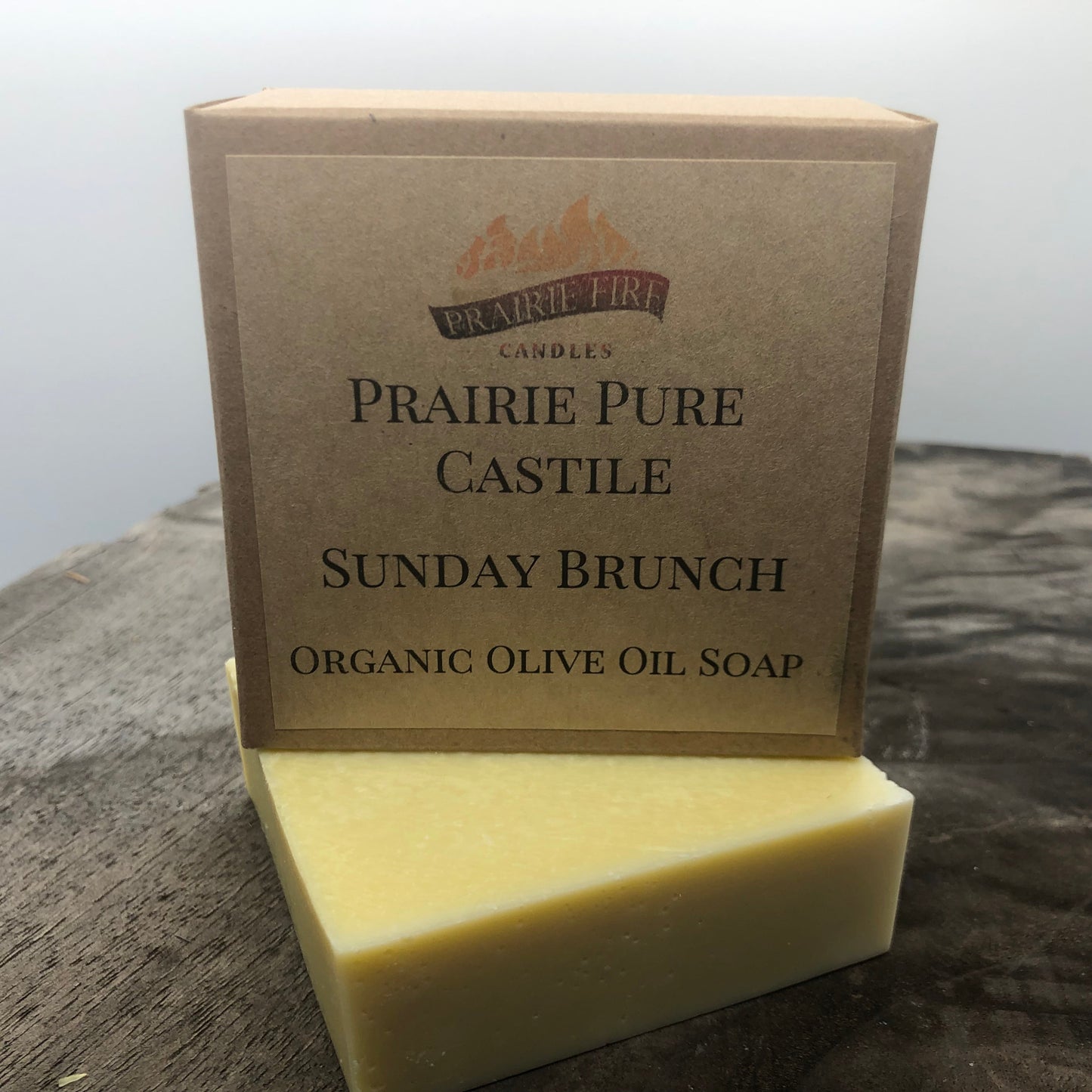 Sunday Brunch Real Castile Organic Olive Oil Soap for Sensitive Skin - Dye Free - 100% Certified Organic Extra Virgin Olive Oil