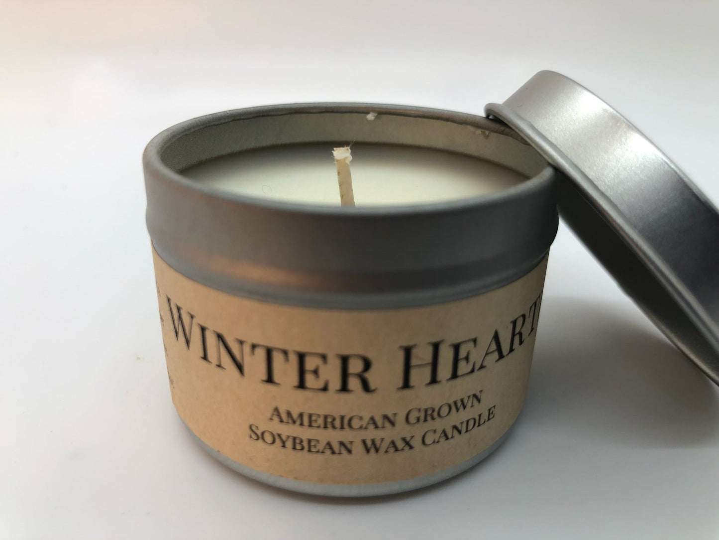 Winter Hearth Soy Candle | 2 oz Travel Tin