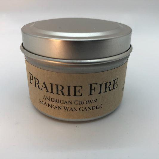 Prairie Fire Soy Candle | 2 oz Travel Tin
