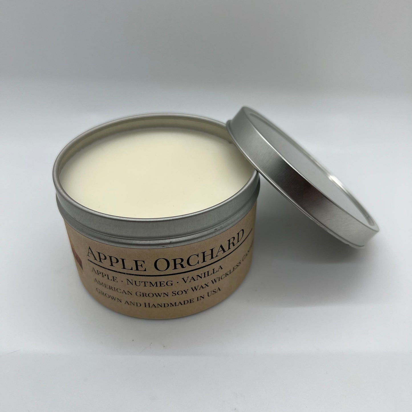 Apple Orchard Soy Wickless Candle Melt | 8 oz Travel Tin