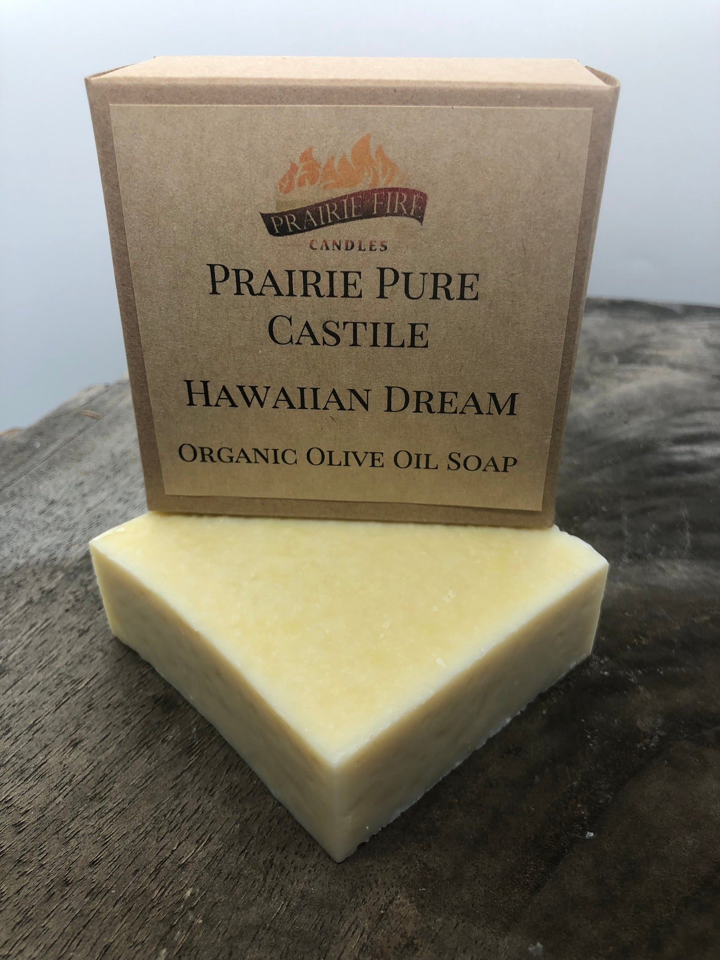 Hawaiian Dream Real Castile Organic Olive Oil Soap for Sensitive Skin - Dye Free - 100% Certified Organic Extra Virgin Olive Oil