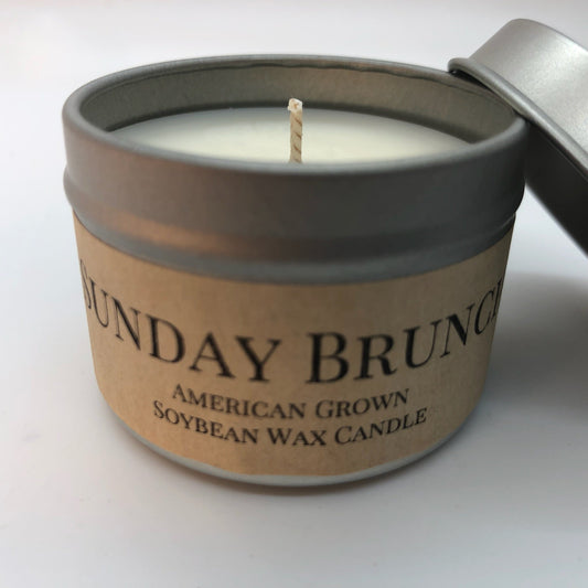 Sunday Brunch Soy Candle | 2 oz Travel Tin