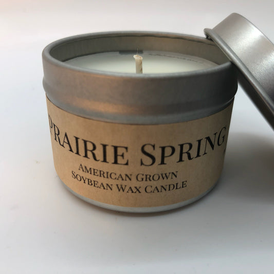 Prairie Spring Soy Candle | 2 oz Travel Tin